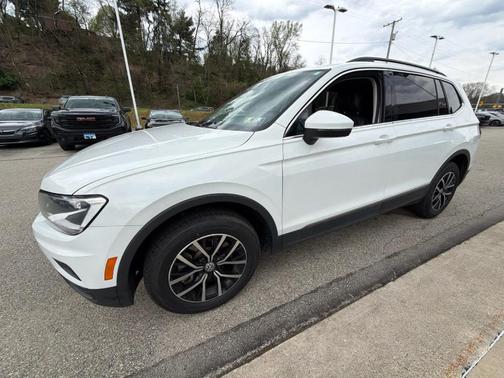 Pure White 2021 Volkswagen Tiguan 2.0T SE