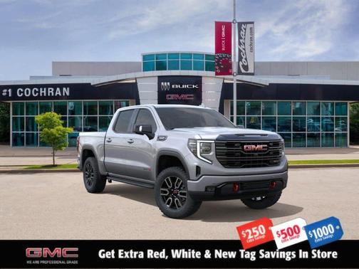 Gray 2026 GMC Sierra 1500 AT4