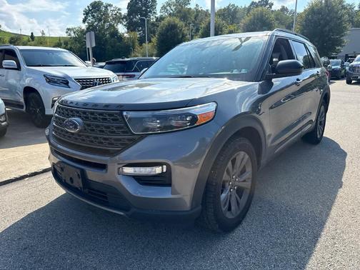 Carbonized Gray Metallic 2022 Ford Explorer XLT