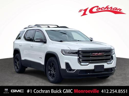 White Frost Tri-Coat 2020 GMC Acadia AT4