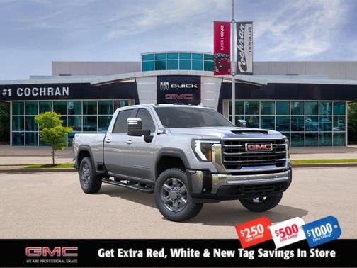 Gray 2026 GMC Sierra 3500 SLT