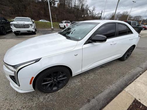 Summit White 2023 Cadillac CT4 Sport