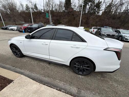 Summit White 2023 Cadillac CT4 Sport