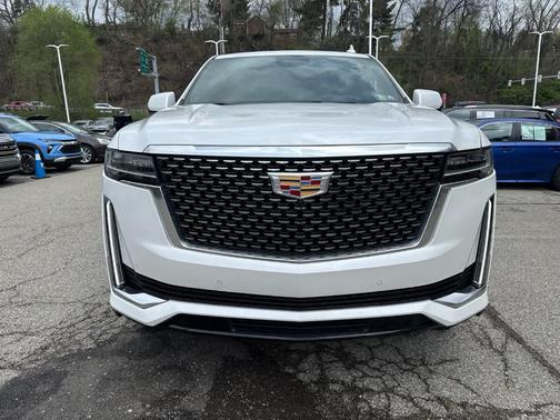 Crystal White Tri-Coat 2024 Cadillac Escalade Premium Luxury