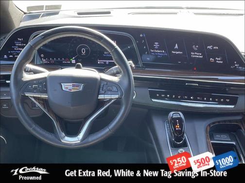 Crystal White Tri-Coat 2024 Cadillac Escalade Premium Luxury