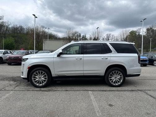 Crystal White Tri-Coat 2024 Cadillac Escalade Premium Luxury