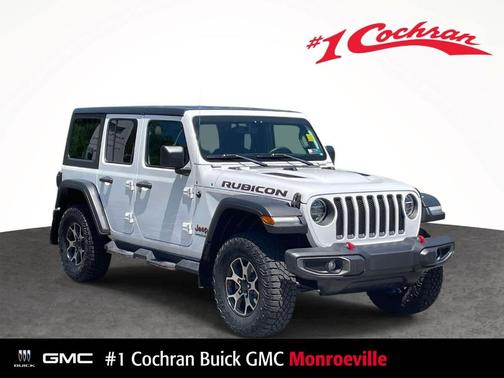 Bright White Clearcoat 2019 Jeep Wrangler Unlimited Rubicon