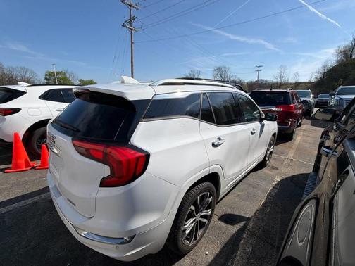 Summit White 2019 GMC Terrain Denali