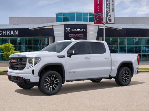 White 2026 GMC Sierra 1500 AT4