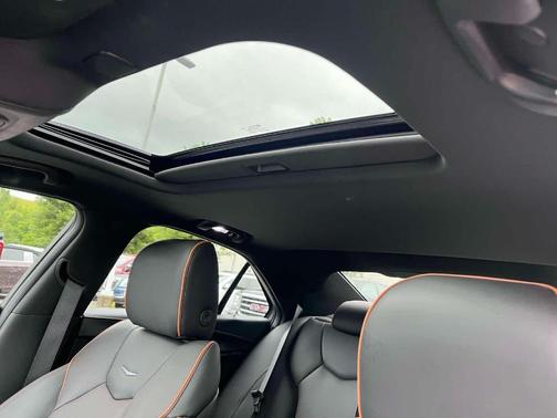 Summit White 2023 Cadillac CT4 Sport