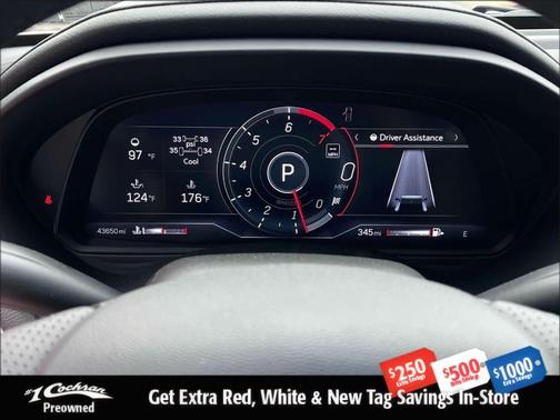 Summit White 2023 Cadillac CT4 Sport