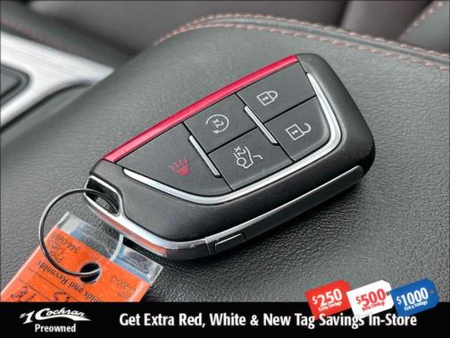Summit White 2023 Cadillac CT4 Sport