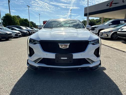 Summit White 2023 Cadillac CT4 Sport