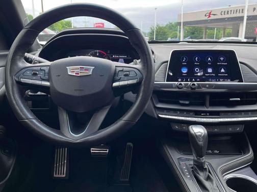 Summit White 2023 Cadillac CT4 Sport