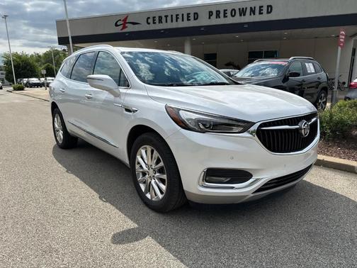 White Frost Tri-Coat 2018 Buick Enclave Premium