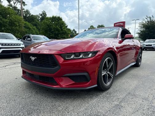 Rapid Red Metallic Tinted Clearcoat 2024 Ford Mustang EcoBoost Premium
