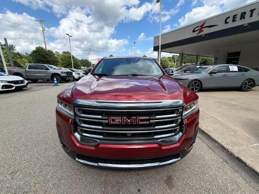 Volcanic Red 2023 GMC Acadia AT4