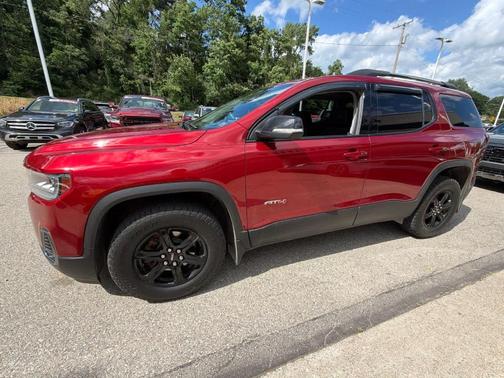 Volcanic Red 2023 GMC Acadia AT4