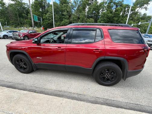 Volcanic Red 2023 GMC Acadia AT4