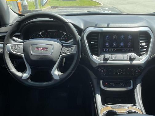 Satin Steel Metallic 2022 GMC Acadia SLE