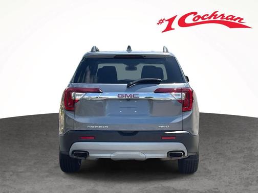 Satin Steel Metallic 2022 GMC Acadia SLE
