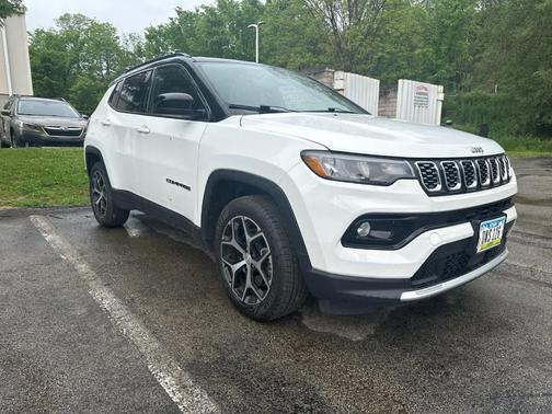 Bright White Clearcoat 2024 Jeep Compass Limited