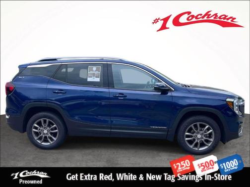 Marine Metallic 2023 GMC Terrain SLT