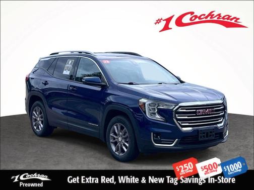 Marine Metallic 2023 GMC Terrain SLT