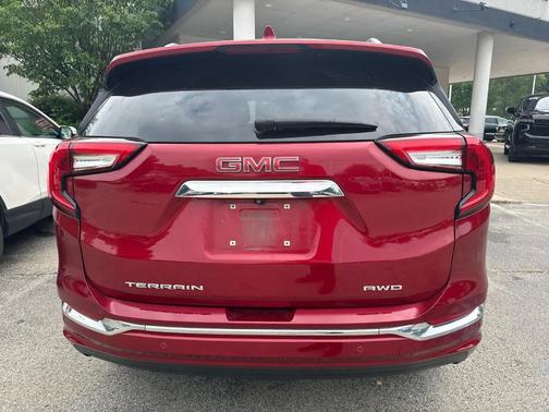 Volcanic Red 2023 GMC Terrain Denali