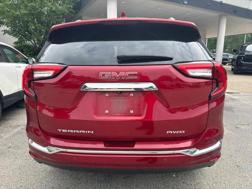 Volcanic Red 2023 GMC Terrain Denali