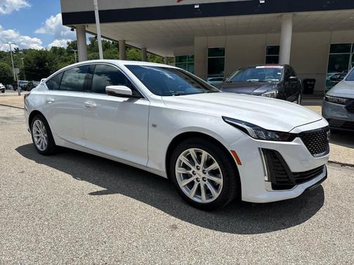 Summit White 2023 Cadillac CT5 Luxury AWD