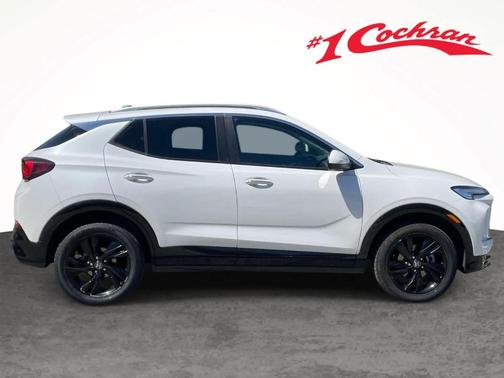 White Frost Tri-Coat 2024 Buick Encore GX Sport Touring