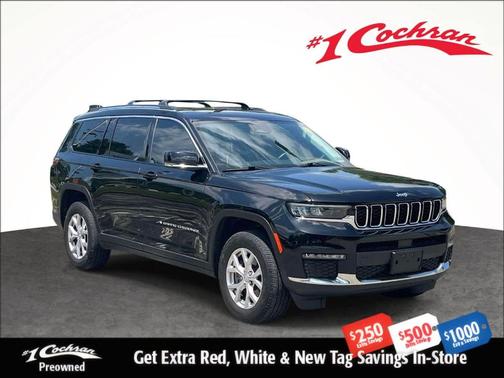 Diamond Black 2021 Jeep Grand Cherokee L Limited