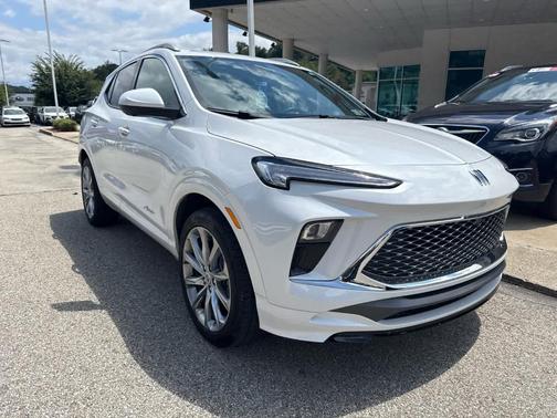 White Frost Tri-Coat 2024 Buick Encore GX Avenir
