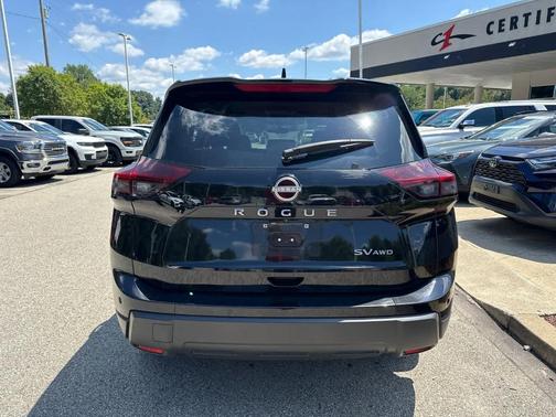 Super Black 2024 Nissan Rogue SV