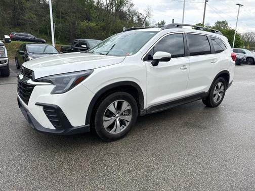 Crystal White Pearl 2023 Subaru Ascent Premium 8-Passenger