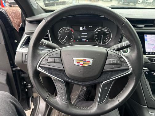 Stellar Black Metallic 2023 Cadillac XT5 Premium Luxury