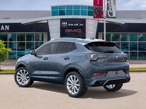 Blue 2026 Buick Encore GX Avenir
