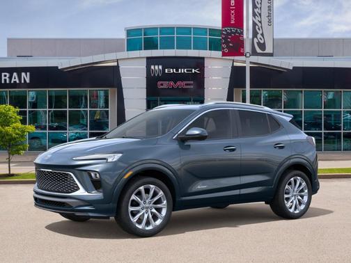 Blue 2026 Buick Encore GX Avenir