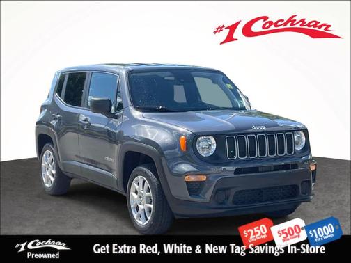 Graphite Gray 2023 Jeep Renegade Latitude
