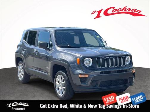 Graphite Gray 2023 Jeep Renegade Latitude