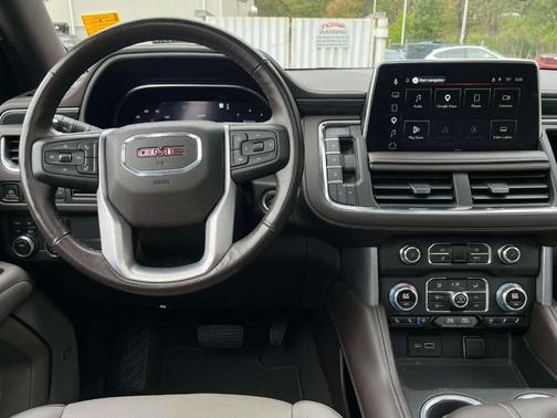 Satin Steel Metallic 2022 GMC Yukon SLT