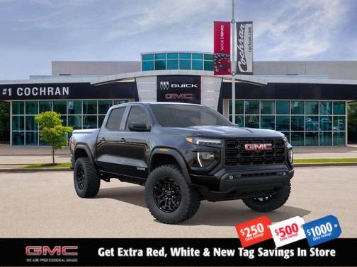 Black 2026 GMC Canyon Elevation