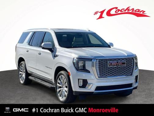 White Frost Tri-Coat 2022 GMC Yukon Denali