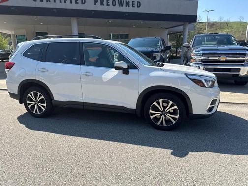 Crystal White Pearl 2019 Subaru Forester Limited