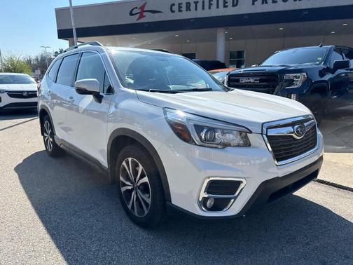 Crystal White Pearl 2019 Subaru Forester Limited