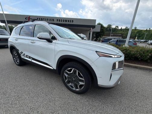 Quartz White 2022 Hyundai SANTA FE Limited