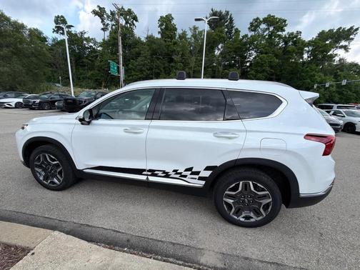 Quartz White 2022 Hyundai SANTA FE Limited