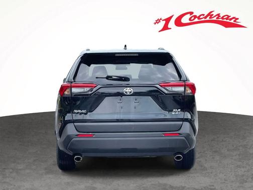 Midnight Black Metallic 2025 Toyota RAV4 Hybrid XLE