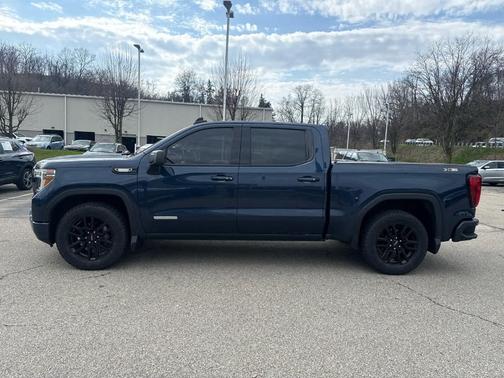 Pacific Blue Metallic 2021 GMC Sierra 1500 Elevation